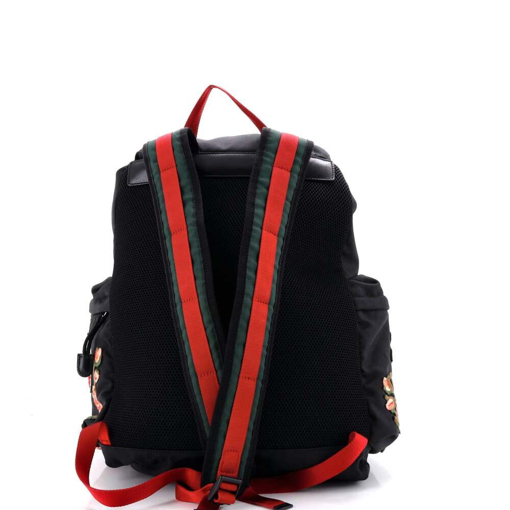 Gucci Techpack Backpack Embroidered #241044G98B - Picture 3 of 7